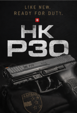 H&K P30-V4 LEM Pistol - Swiss Police Surplus